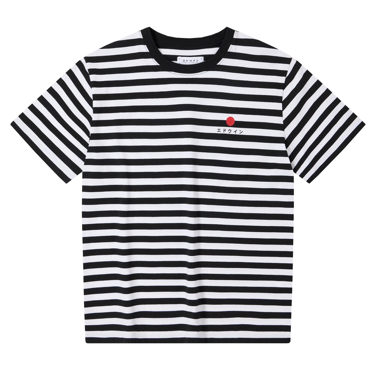 Regular Striped T-Shirt Black / Off White