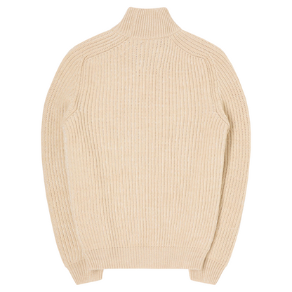 Roni High Collar Sweater Beige
