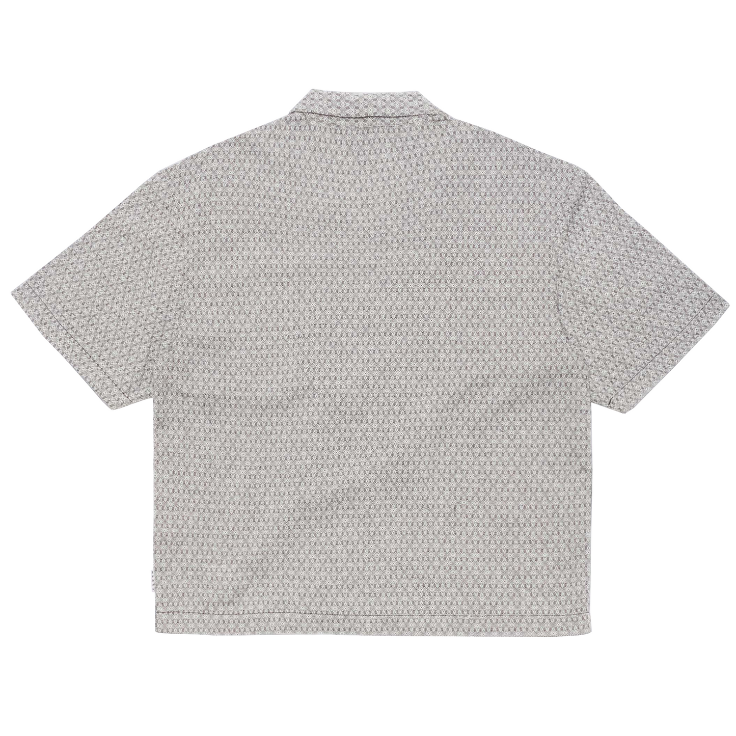 Saga Shirt Black / White (Kaleidoscope Weave)