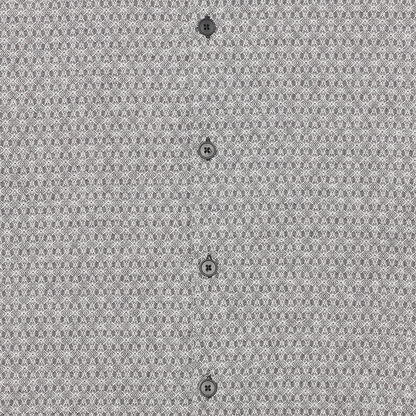 Saga Shirt Black / White (Kaleidoscope Weave)