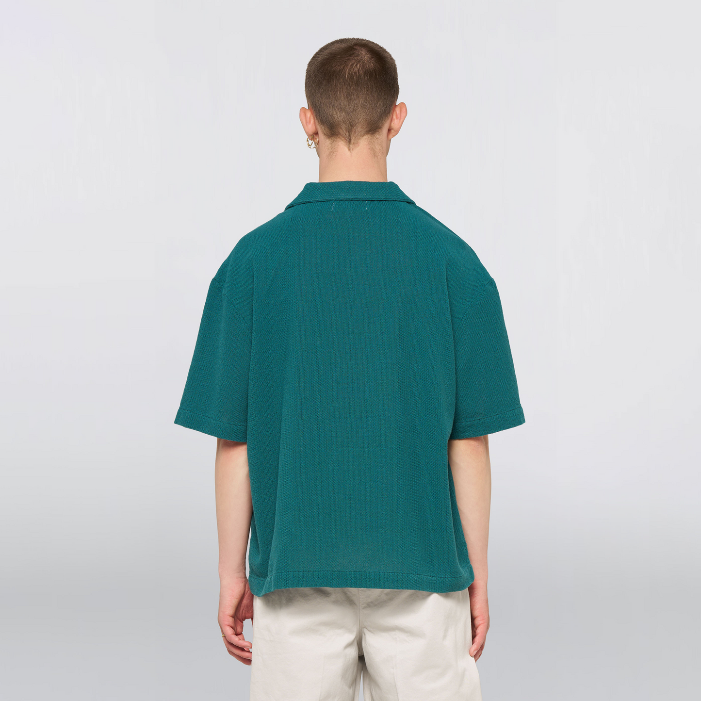 Saga Shirt Mediterranea (Open-Weave Fabric)