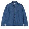 Sebastian Longsleeve Shirt Blue (Mid Stone Wash)