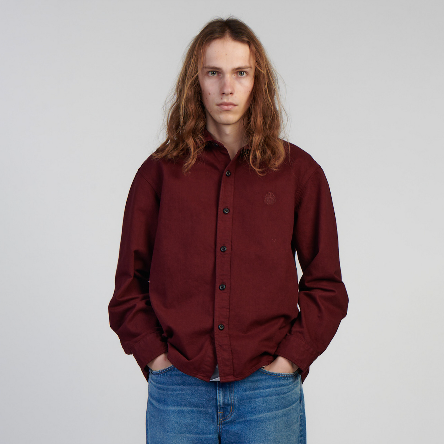 Sebastian Longsleeve Shirt Windsor Wine
