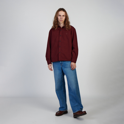 Sebastian Longsleeve Shirt Windsor Wine
