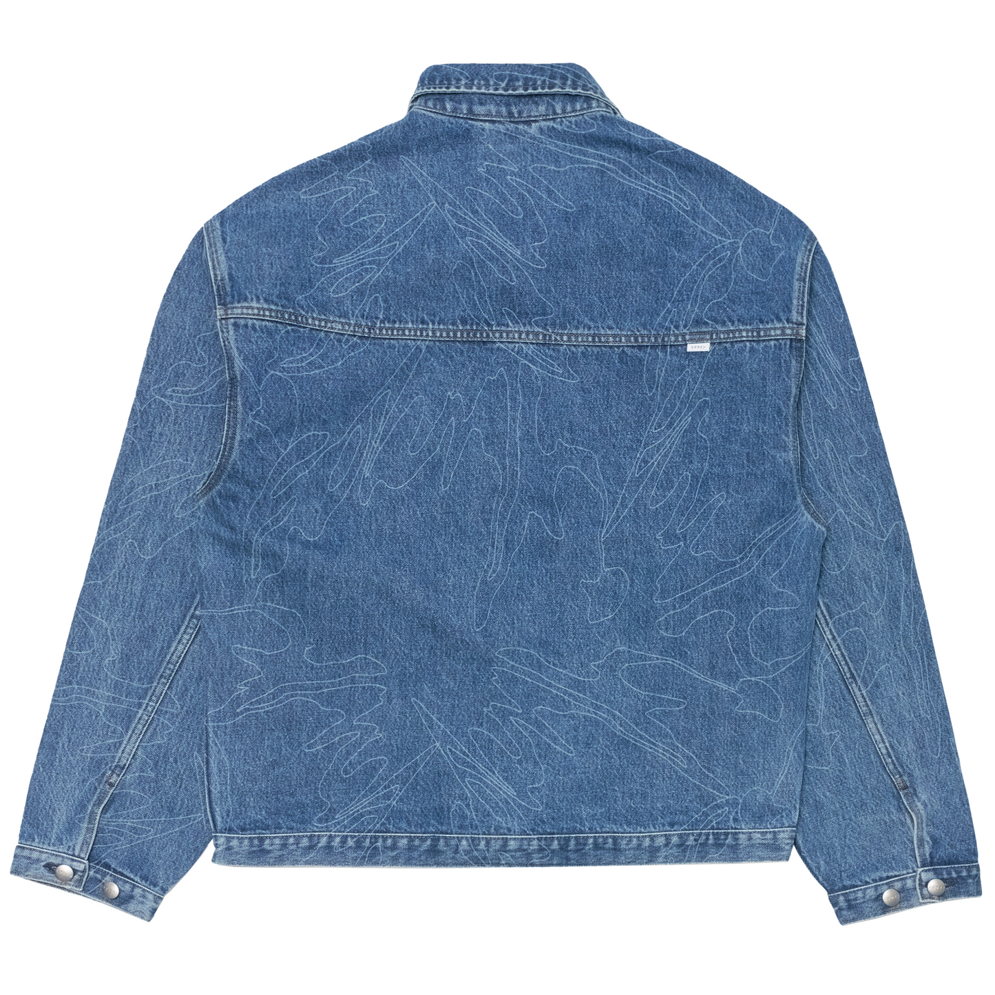 Shizuku Freeland Jacket Blue (Mid Stone Wash)
