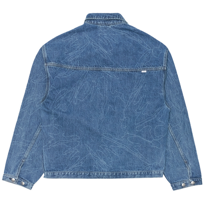 Shizuku Freeland Jacket Blue (Mid Stone Wash)