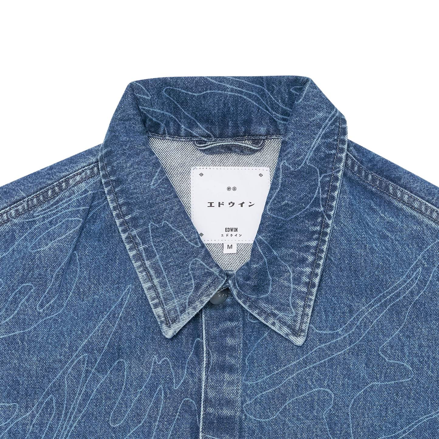 Shizuku Freeland Jacket Blue (Mid Stone Wash)