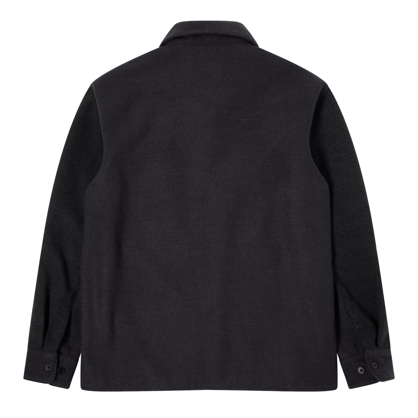 Snug Longsleeve Overshirt Dark Grey Marl