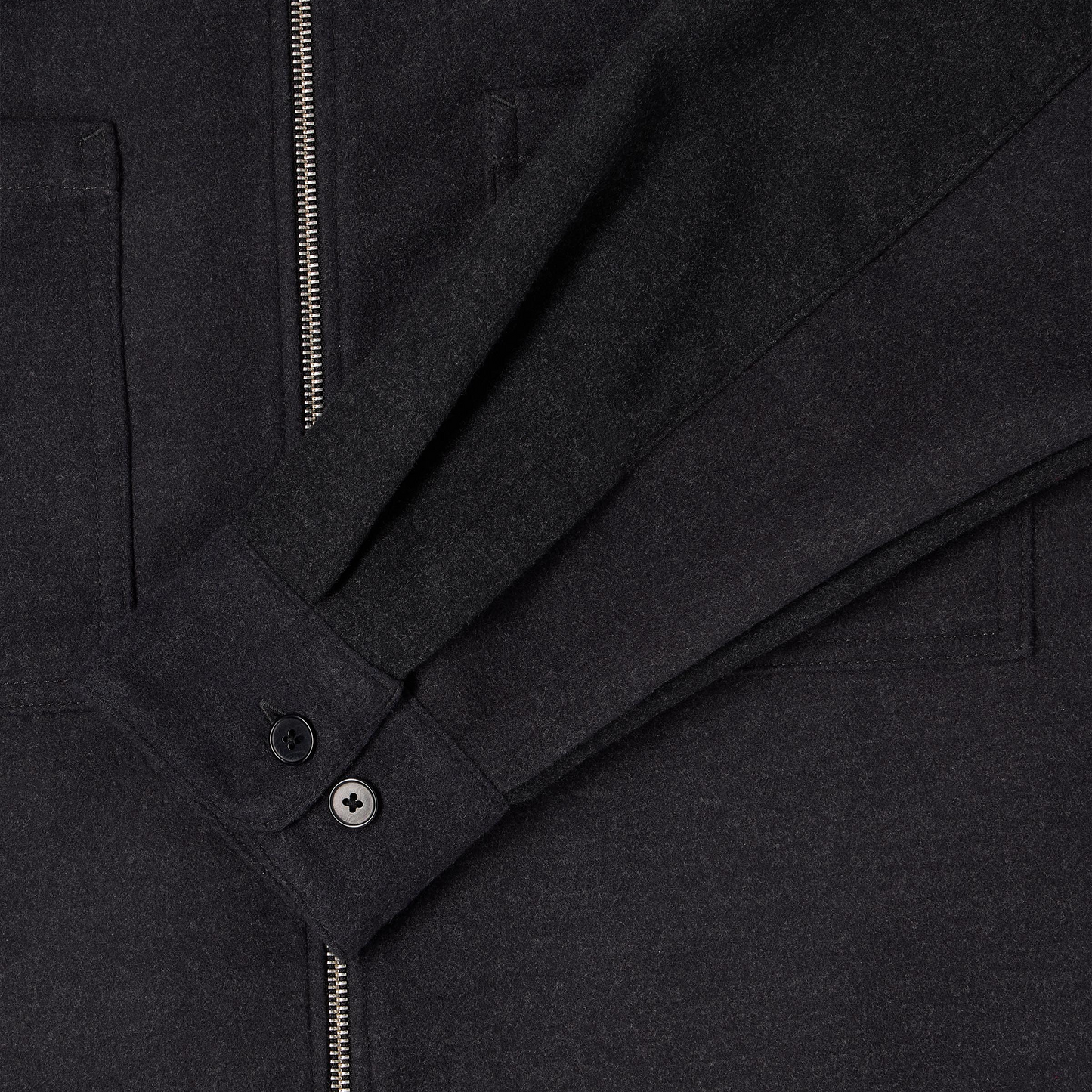 Snug Longsleeve Overshirt Dark Grey Marl