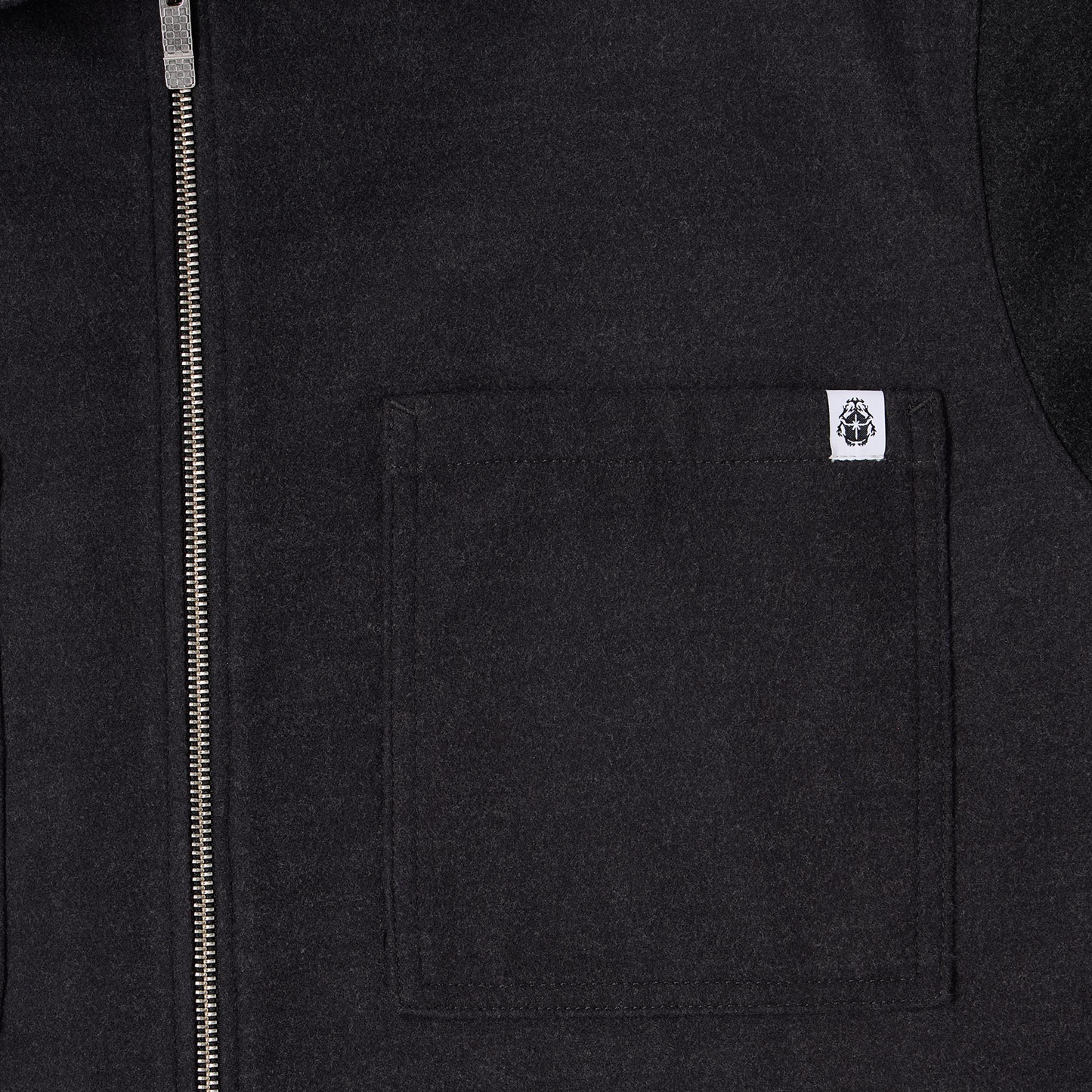 Snug Longsleeve Overshirt Dark Grey Marl