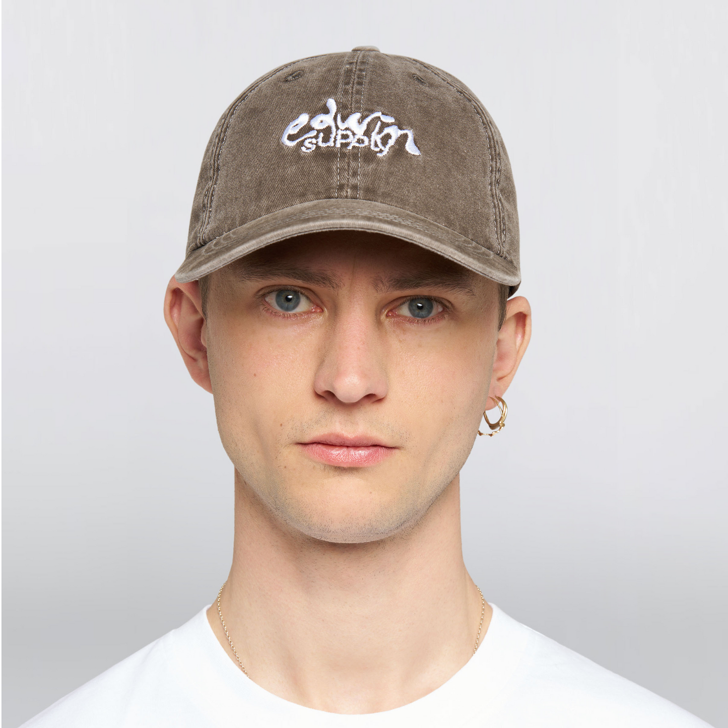 Soft Washed 6 Panel Cap Brown (Stone Washed)