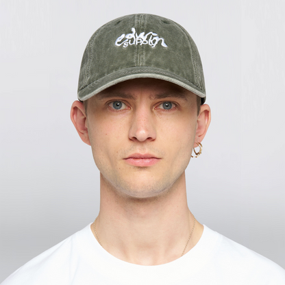 Soft Washed 6 Panel Cap Meditarranea (Stone Washed)