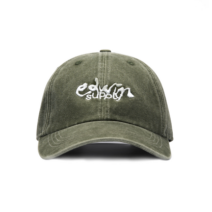 Soft Washed 6 Panel Cap Meditarranea (Stone Washed)