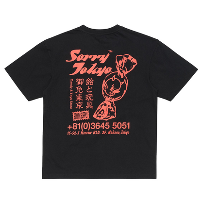 Sorry Tokyo T-Shirt Black