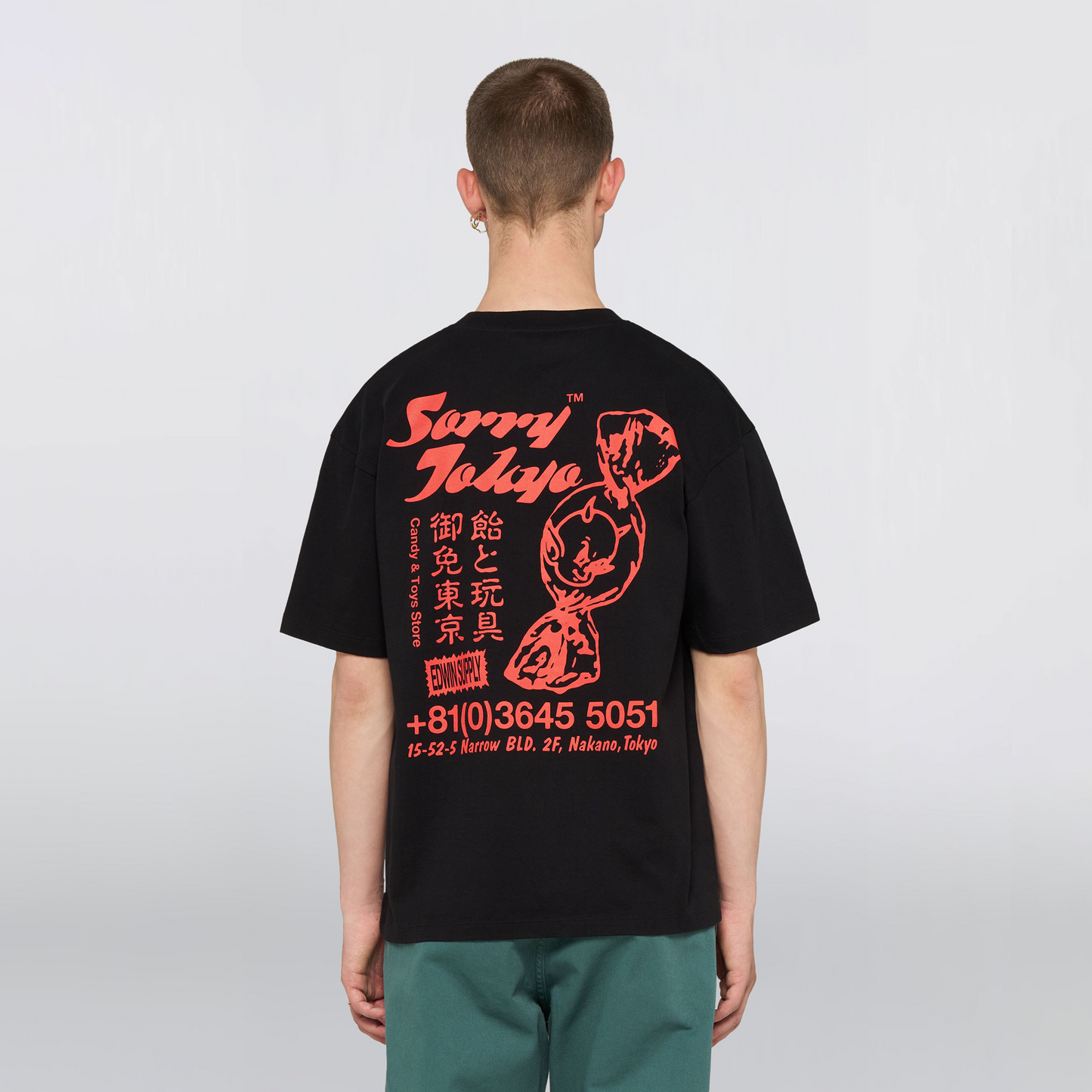 Sorry Tokyo T-Shirt Black