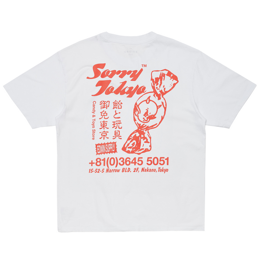 Sorry Tokyo T-Shirt White
