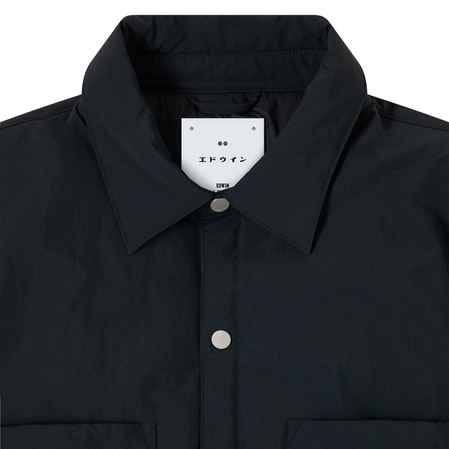 Sphere Padded Longsleeve Overshirt Black
