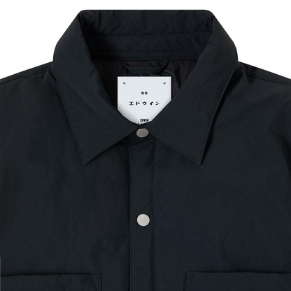 Sphere Padded Longsleeve Overshirt Black