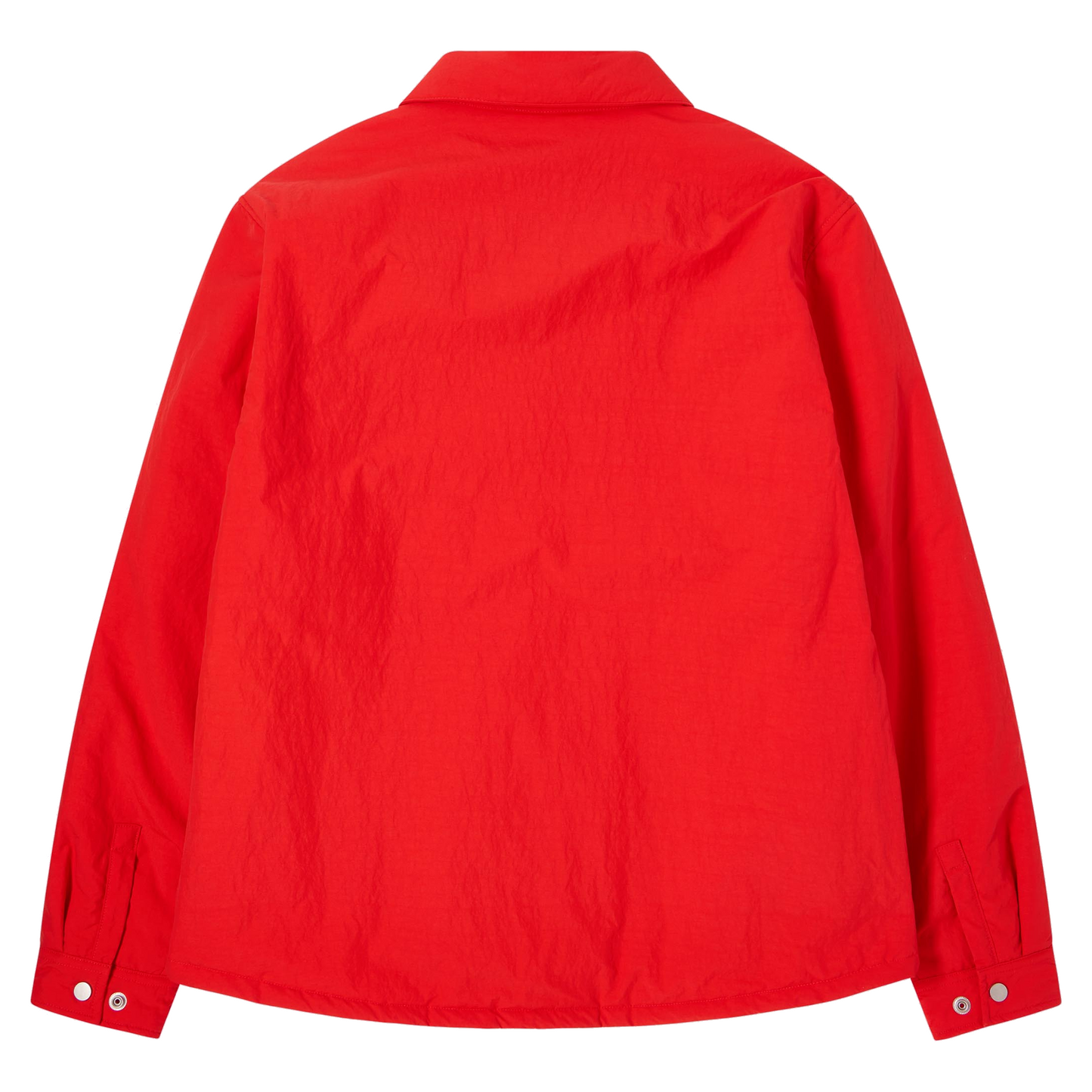 Sphere Padded Longsleeve Overshirt Fiery Red