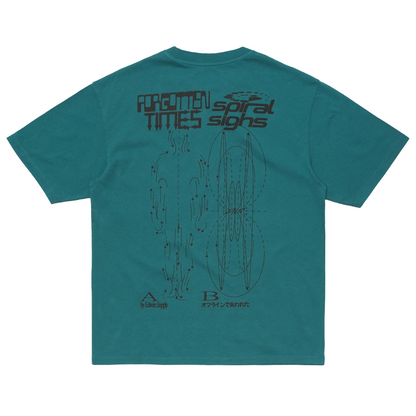 Spiral Sighs T-Shirt Mediterranea