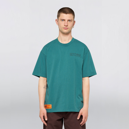 Spiral Sighs T-Shirt Mediterranea