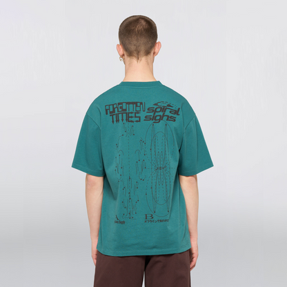 Spiral Sighs T-Shirt Mediterranea