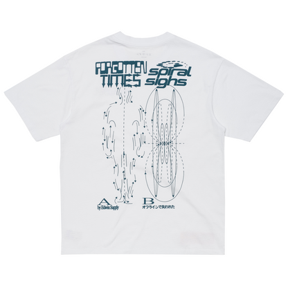 Spiral Sighs T-Shirt White
