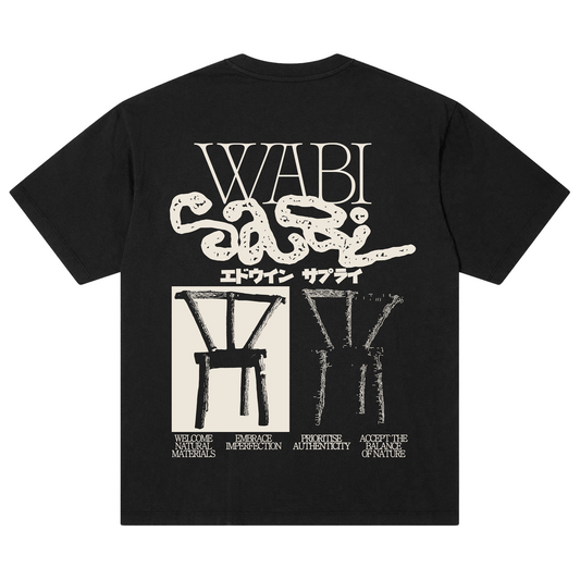 Wabi Sabi T-Shirt Black