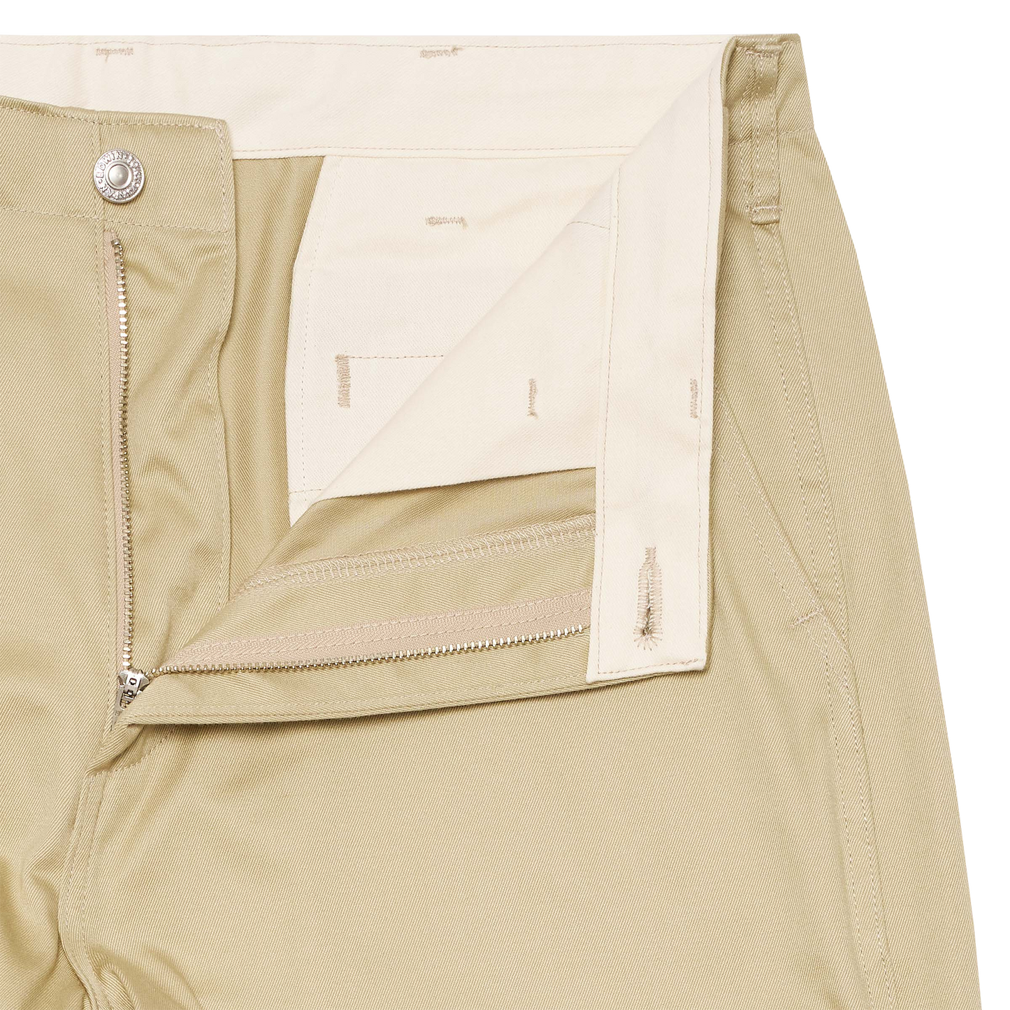 Wide Trousers Khaki