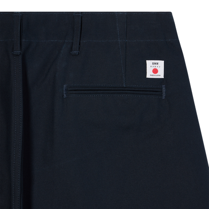 Wide Trousers Navy