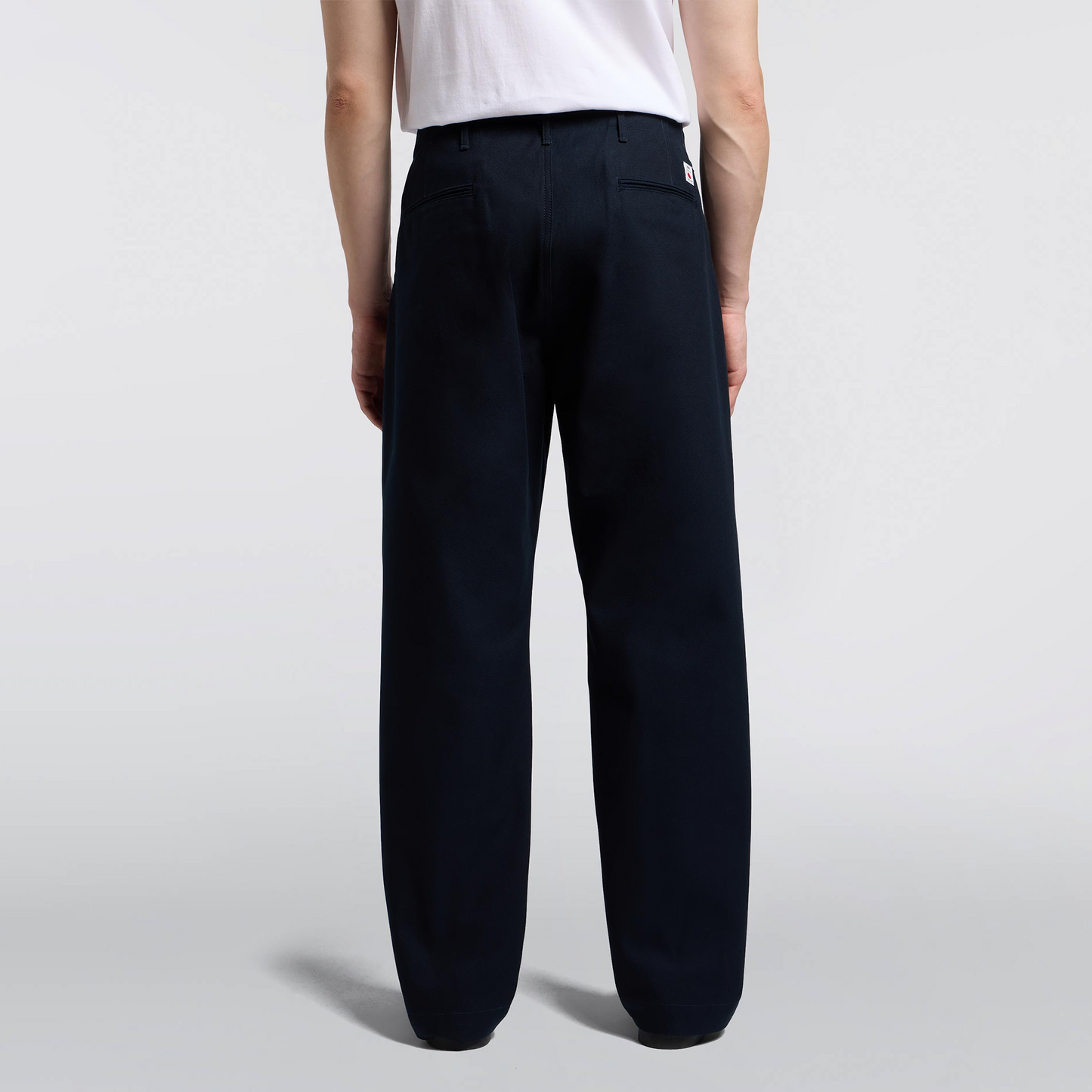 Wide Trousers Navy