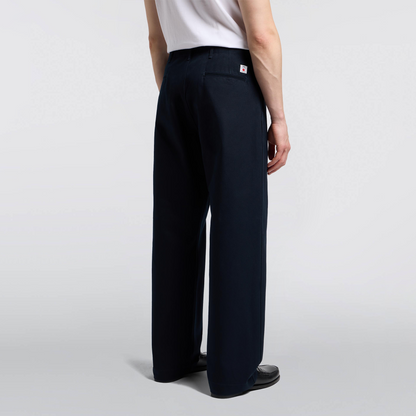 Wide Trousers Navy