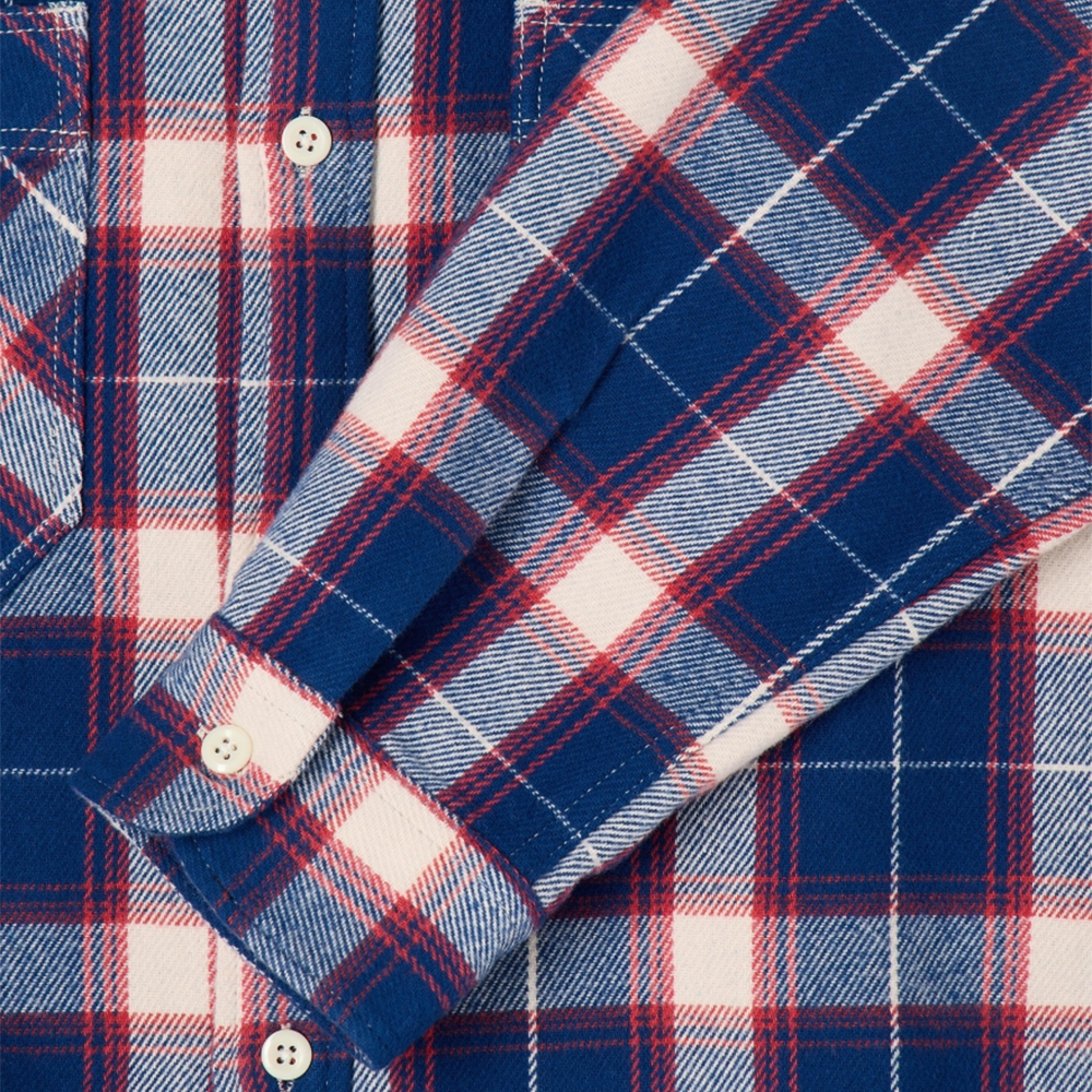 Work Shirt Navy / Red