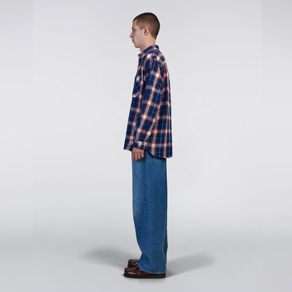 Work Shirt Navy / Red