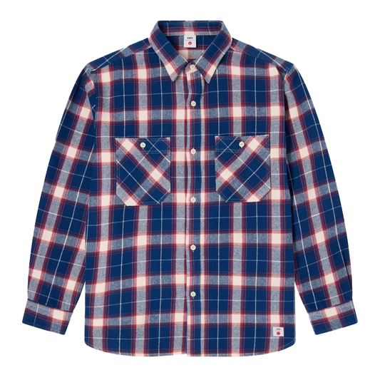 Work Shirt Navy / Red