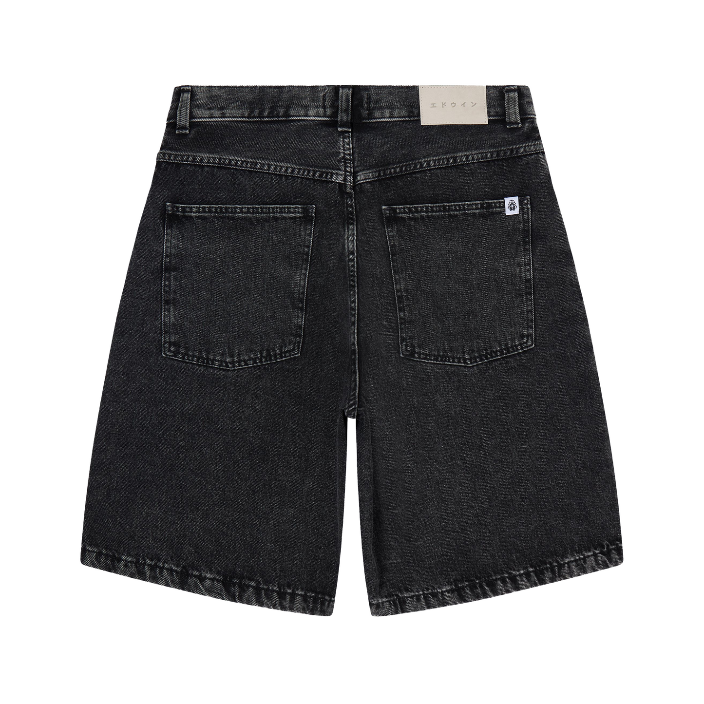 Worker Pembroke Denim Short Black (Matt Wash)