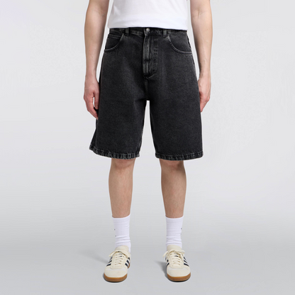 Worker Pembroke Denim Short Black (Matt Wash)