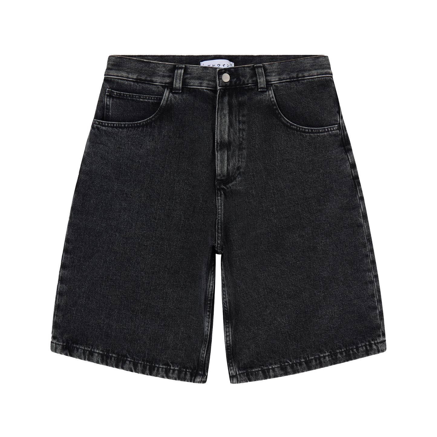 Worker Pembroke Denim Short Black (Matt Wash)