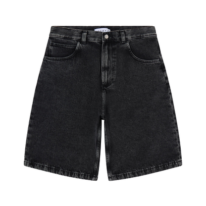 Worker Pembroke Denim Short Black (Matt Wash)