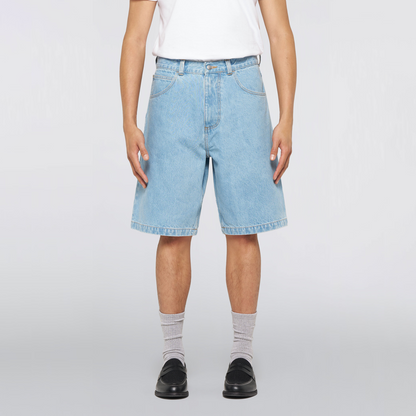 Worker Artic Denim Short Blue (Heavy Bleach Wash)