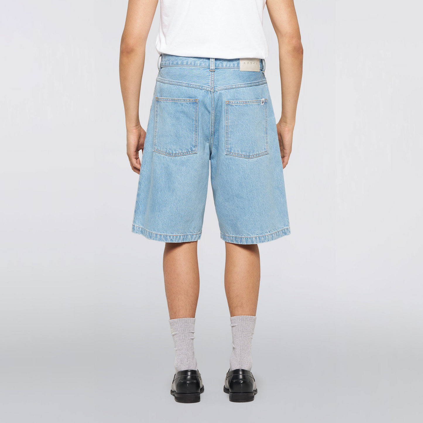 Worker Artic Denim Short Blue (Heavy Bleach Wash)
