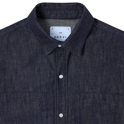 Workman Longsleeve Shirt Blue (Rinsed)