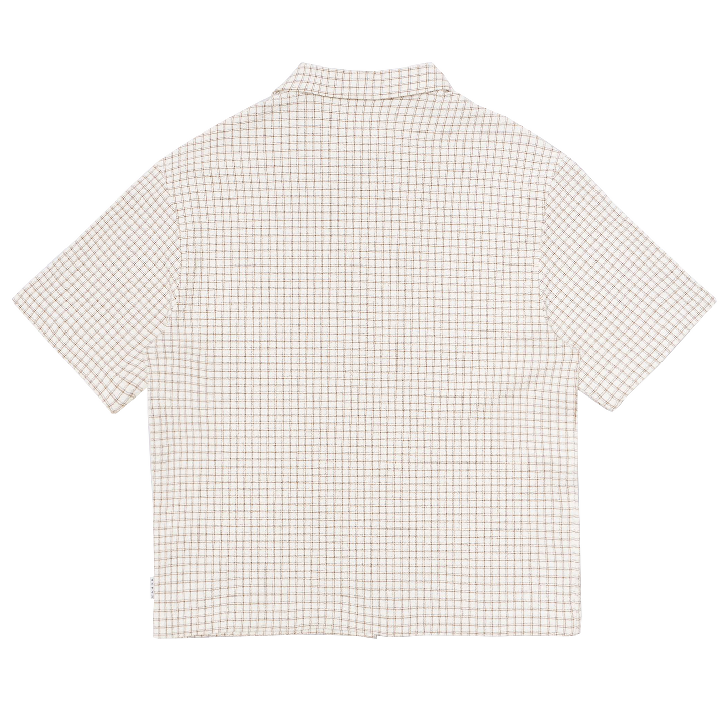 Zed Shirt White / Brown