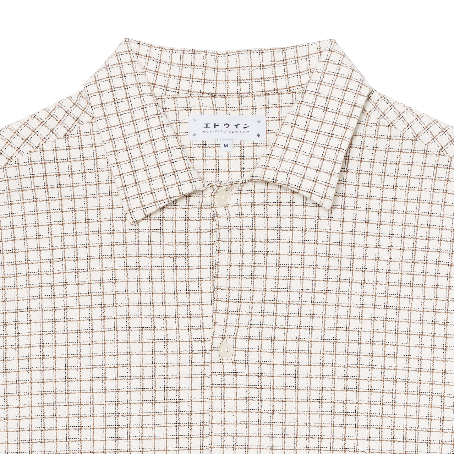 Zed Shirt White / Brown