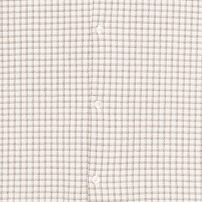 Zed Shirt White / Brown