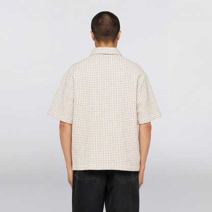 Zed Shirt White / Brown