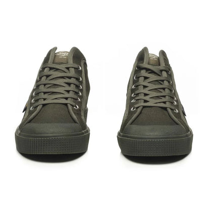 K100 Cordura All Kaki Sneakers pair, front view