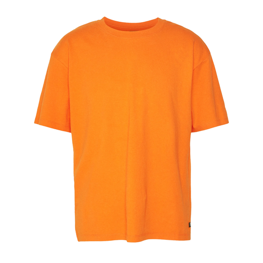 Oversize Basic T-Shirt Tangerine Tango