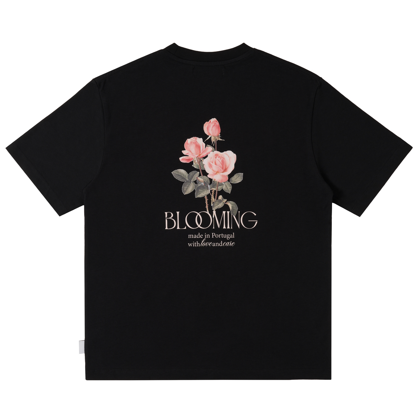 Blooming T-Shirt Black