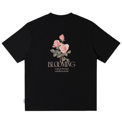 Blooming T-Shirt Black